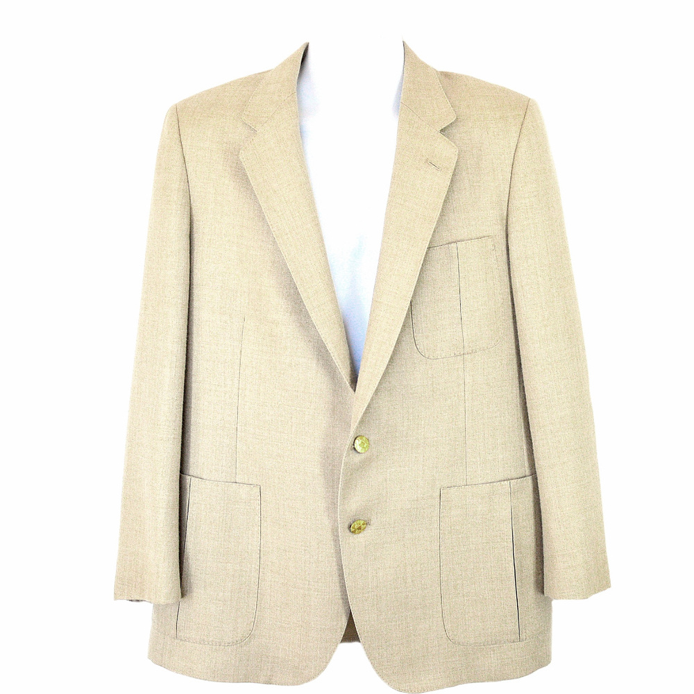Lanvin Khaki Sports Coat Size 44 46